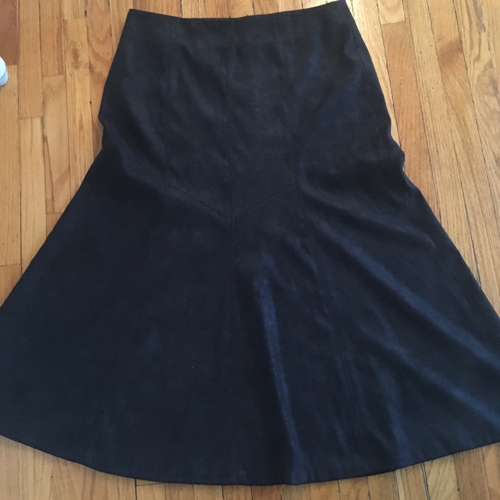 Conrad C Collection Ultra Suede Long Skirt